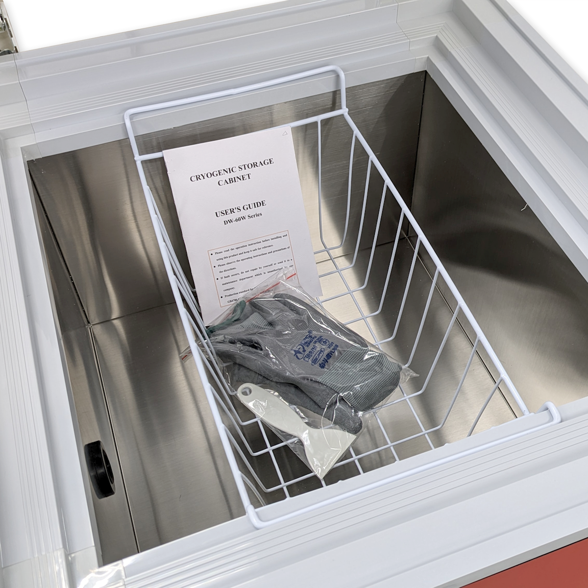 DW60W060 (Type 0) -60°C Chest SuperFreezer: 60L Capacity