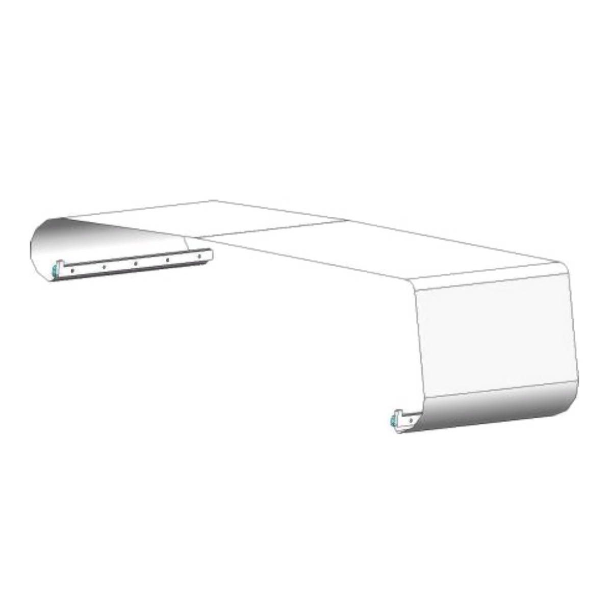 Part - Forming Sheet for Suzumo BXA Rice Sheet / Roll Sushi Machines, Assembled