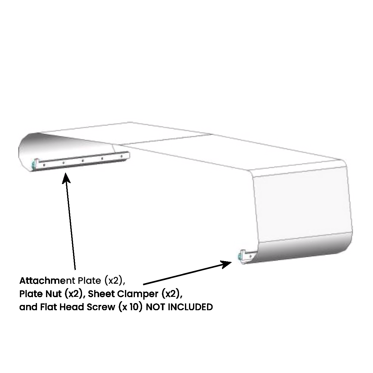 Part - Forming Sheet for Suzumo BXA Rice Sheet / Roll Sushi Machines - Sheet ONLY