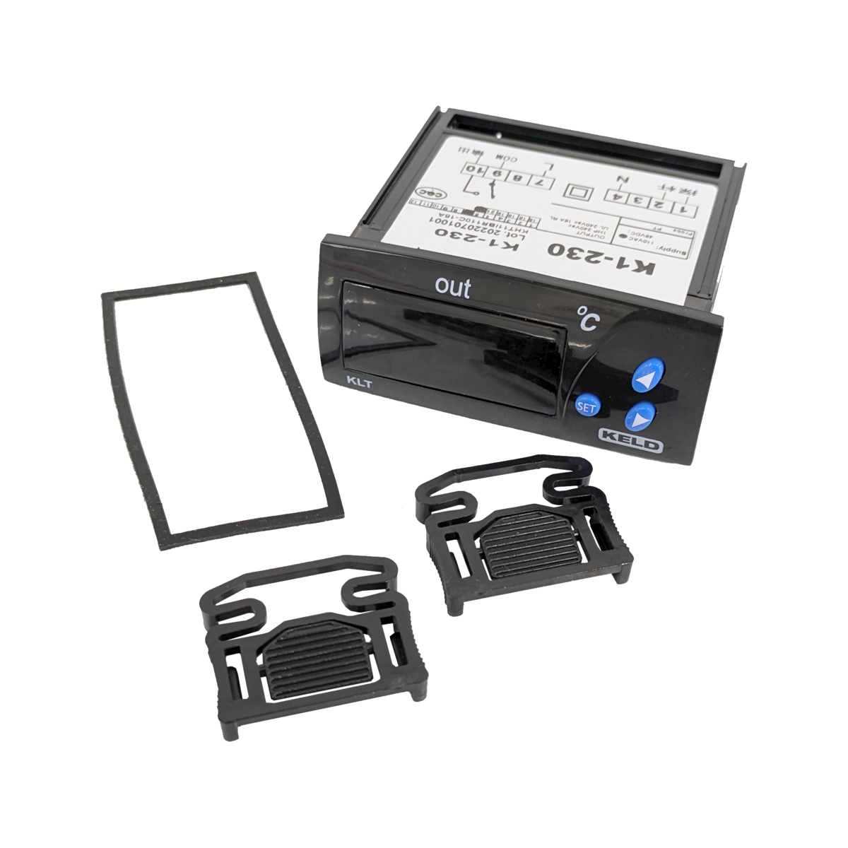 Part - KELD K1-230 Digital Temperature Controller for DW60W Model SuperFreezers - KHT11IB 110V 60Hz