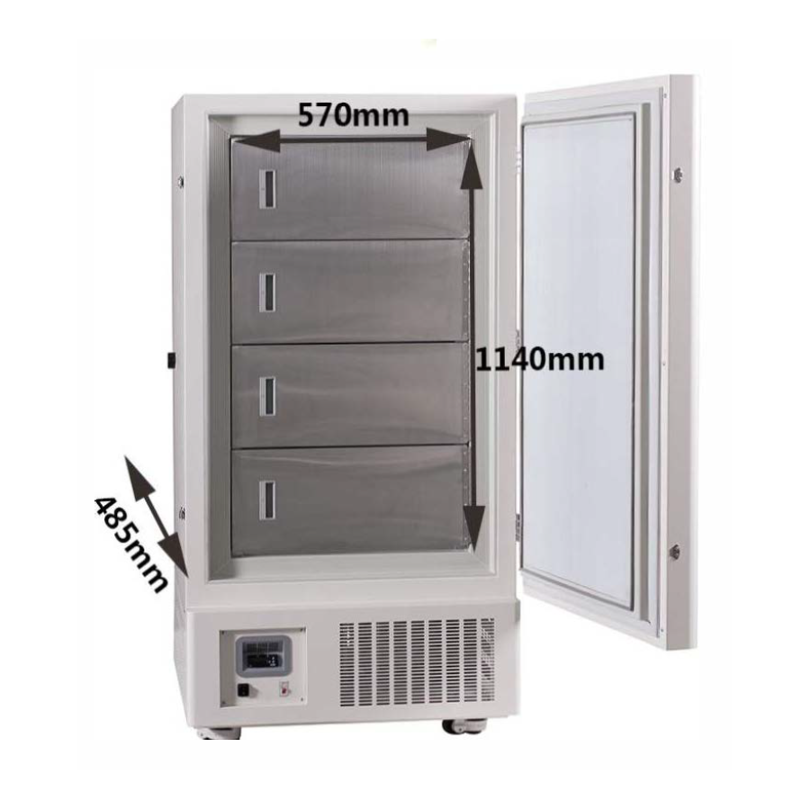 DW86L408 -60°C Upright SuperFreezer: 385L Capacity