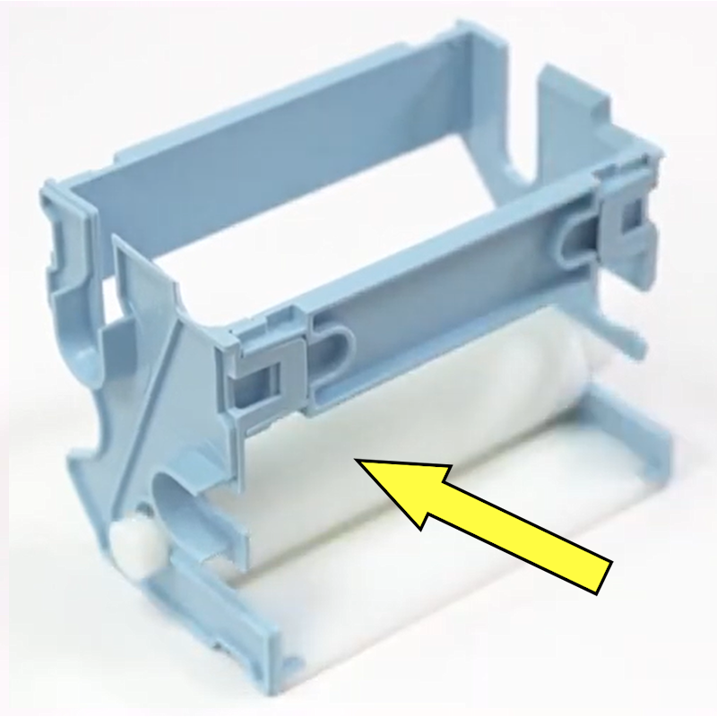 Part - Inside Base Roller for Suzumo NYA, NXA, and BXA Rice Sheet / Roll Sushi Machines - 180mm
