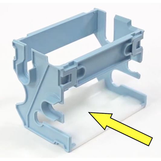 Part - Vertical Conveyor Bottom Plate for Suzumo Rice Sheet / Roll Sushi Machines - 180mm